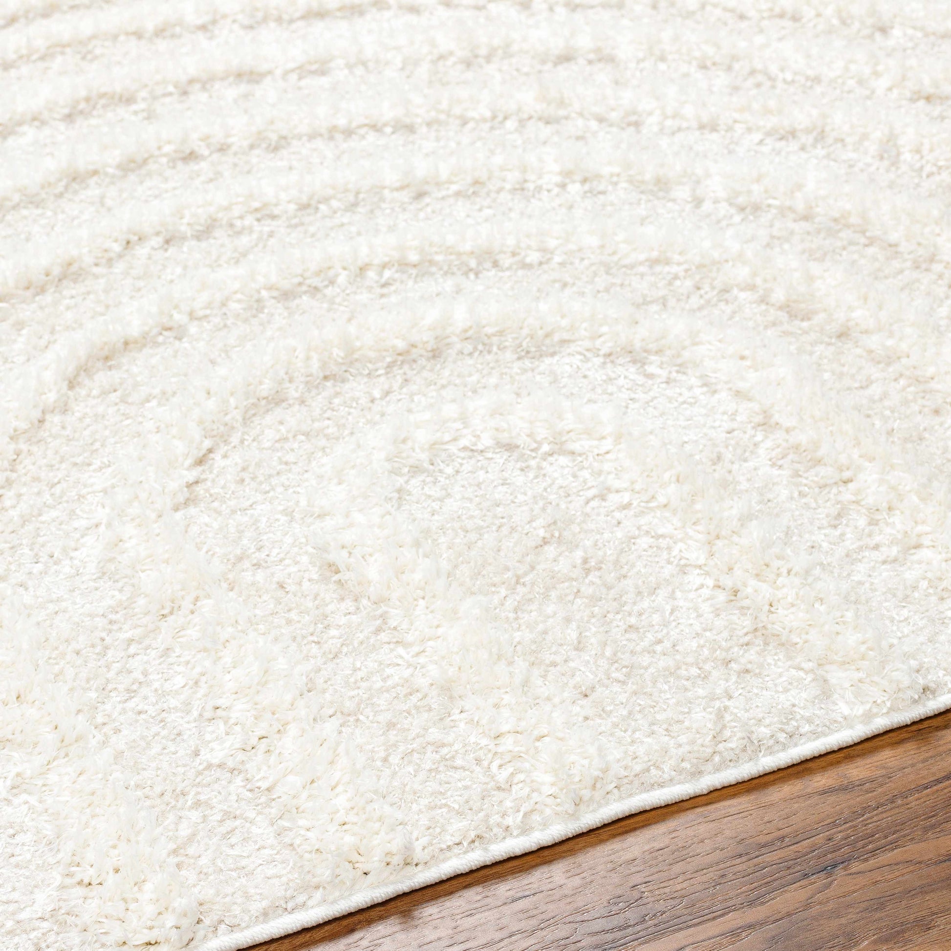 Arnel Cream Area Rug - 2’7’’ x 7’3’’ Runner - Boutique Rugs