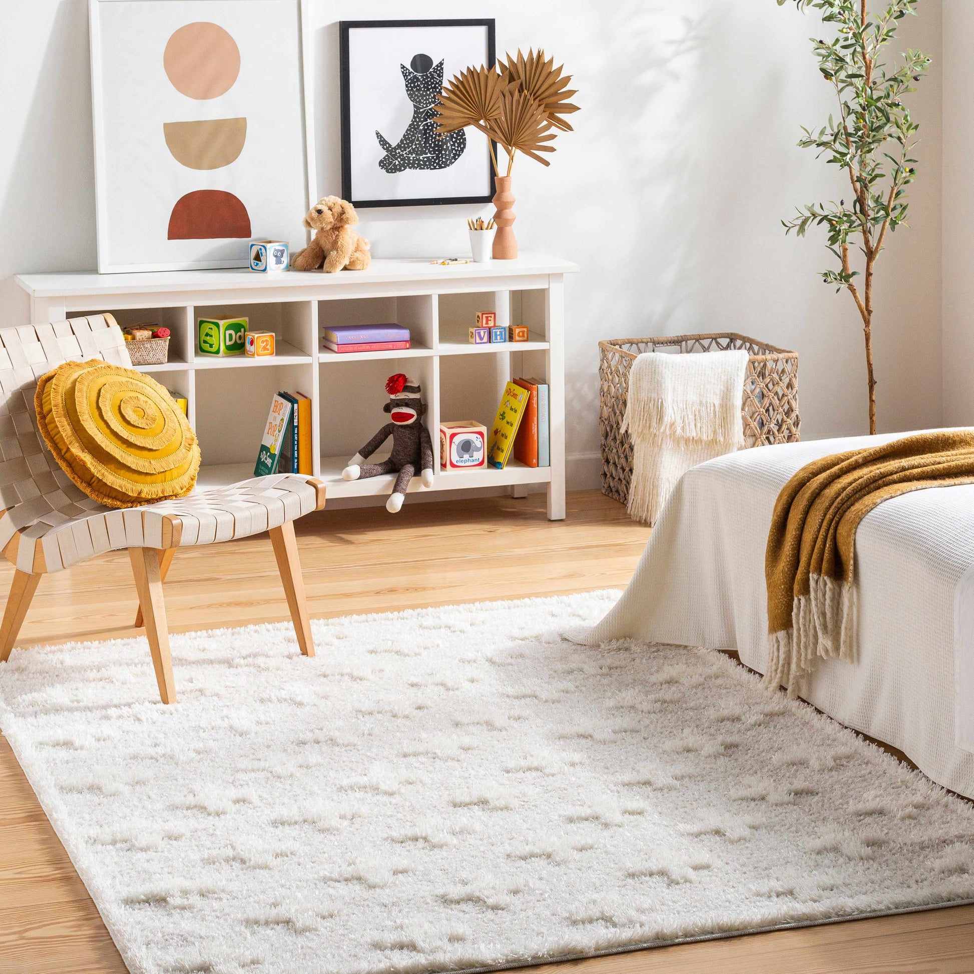 Satu Cream Area Rug - Boutique Rugs