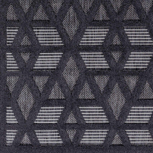 Nuri Black Outdoor Rug - Boutique Rugs