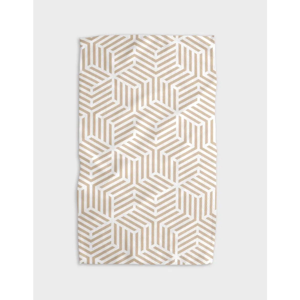Stacked Cubes Tea Towel - Geometry