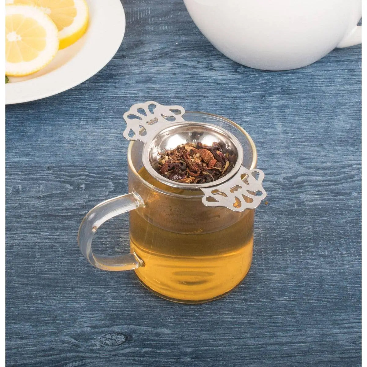 English Tea Strainer for Loose Leaf Tea - HIC - Harold Import Co.