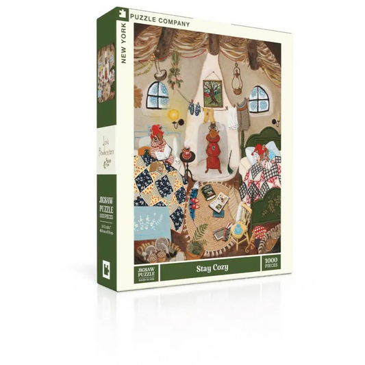 Stay Cozy by Lore Pemberton - 1000 Piece Jigsaw Puzzle - New York Puzzle Company