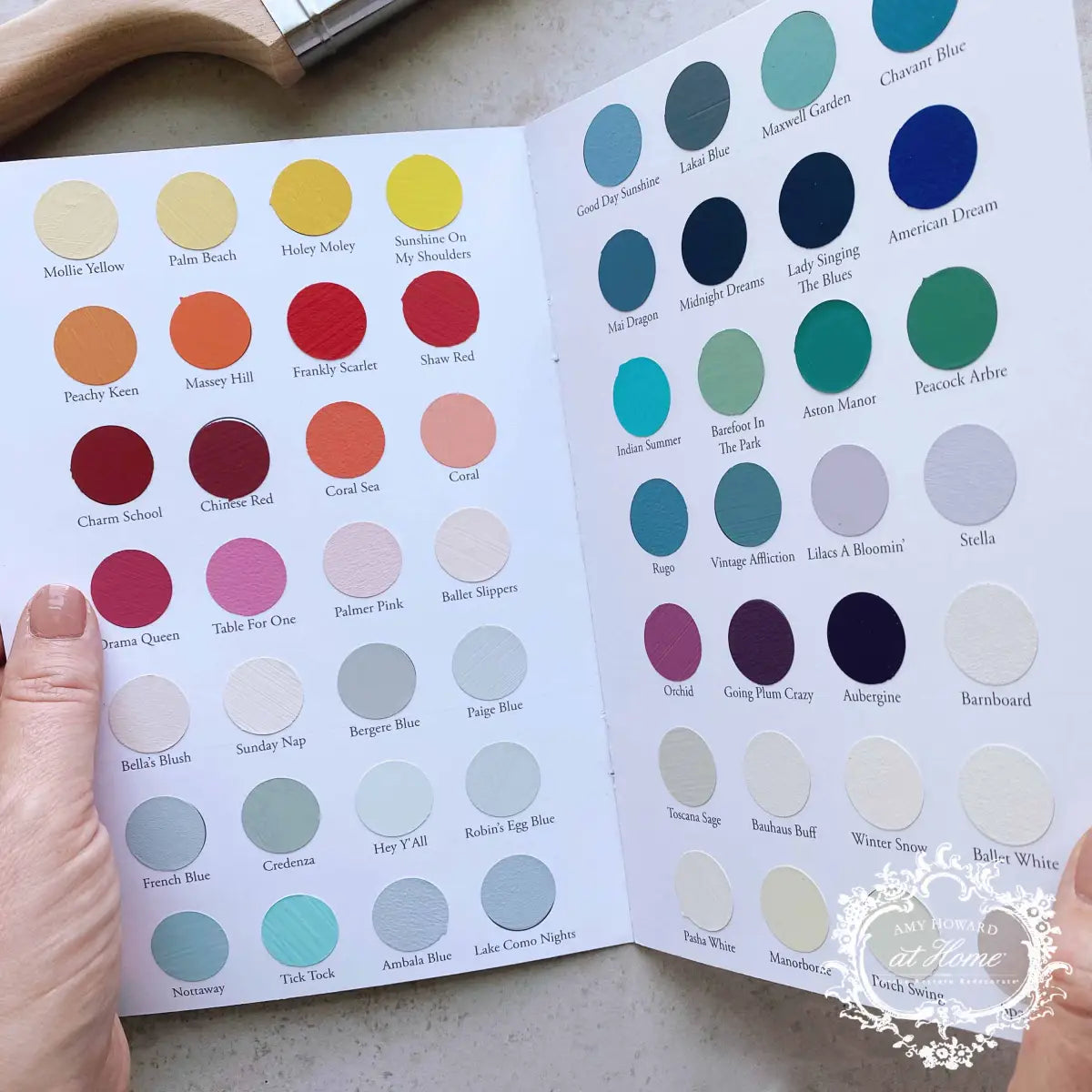 One Step Paint - Color Guide - Amy Howard At Home