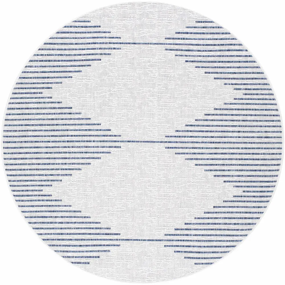 Stephan Blue & Cream Outdoor Rug - Boutique Rugs