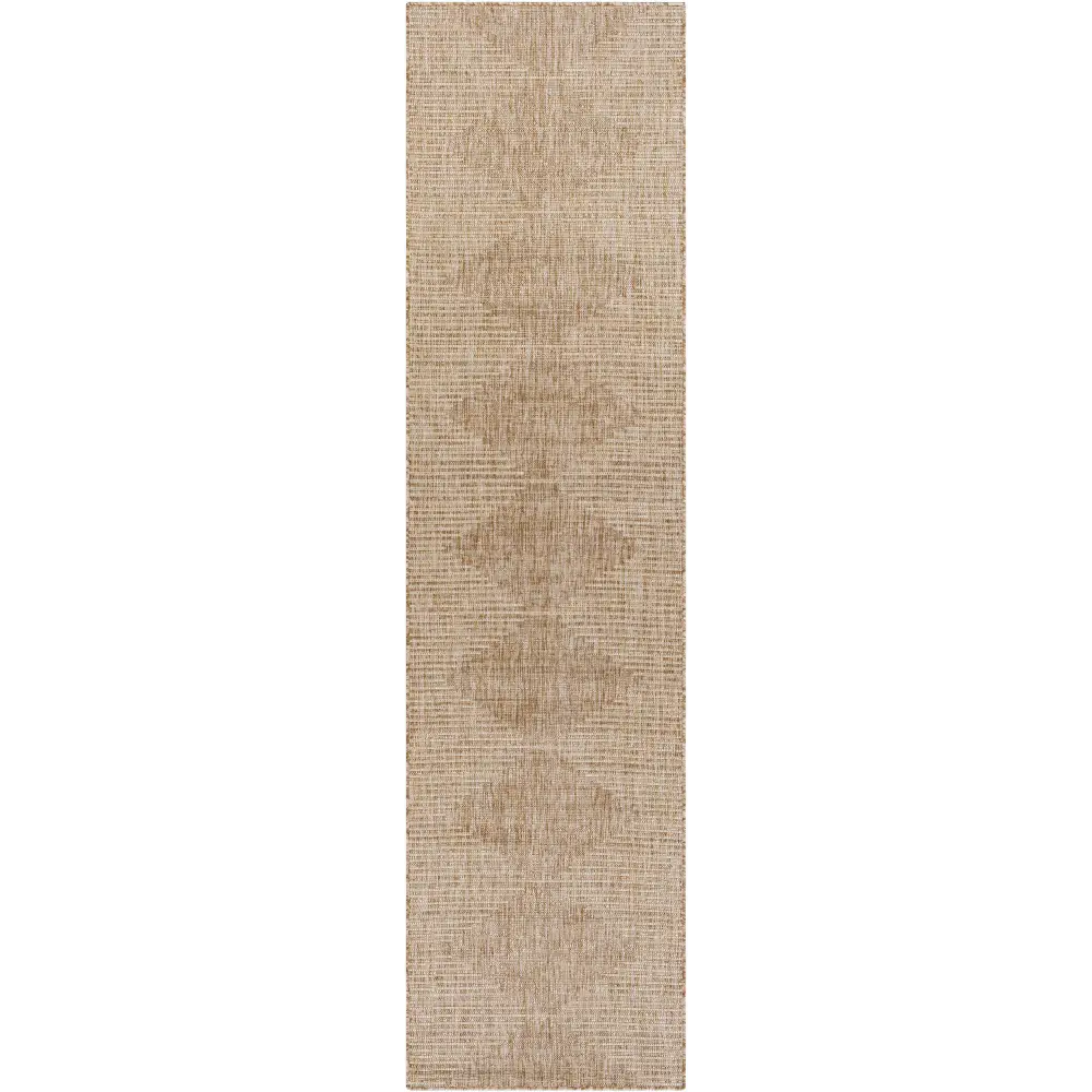 Stephan Dark Beige Outdoor Rug - 2’7’’ x 10’ Runner - Boutique Rugs