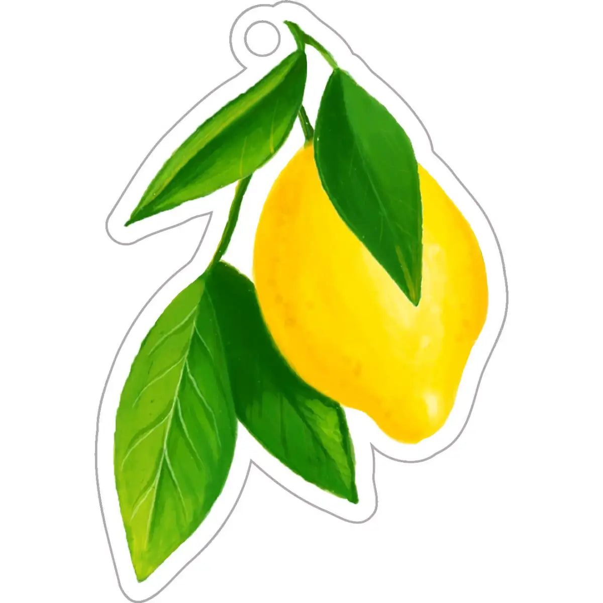 Gift Tags Set of 8 - Lemon Die-Cut - WH Hostess Social Stationery