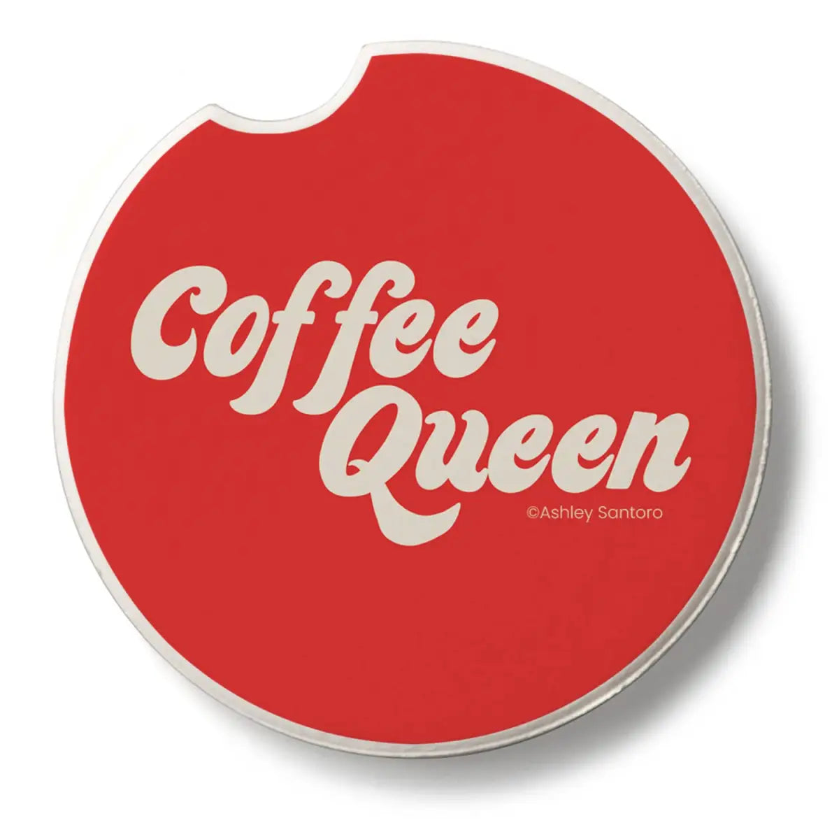 Stone Car Coaster - Coffee Queen - Thirstystone