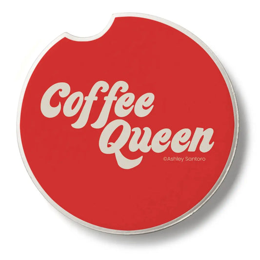 Stone Car Coaster - Coffee Queen - Thirstystone