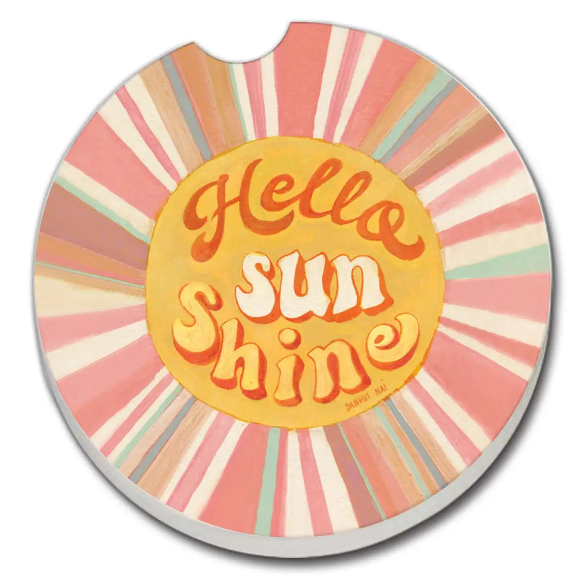 Stone Car Coaster - Hello Sunshine - Thirstystone