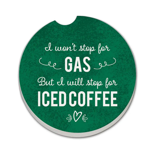 Stone Car Coaster - Iced Coffee - Thirstystone