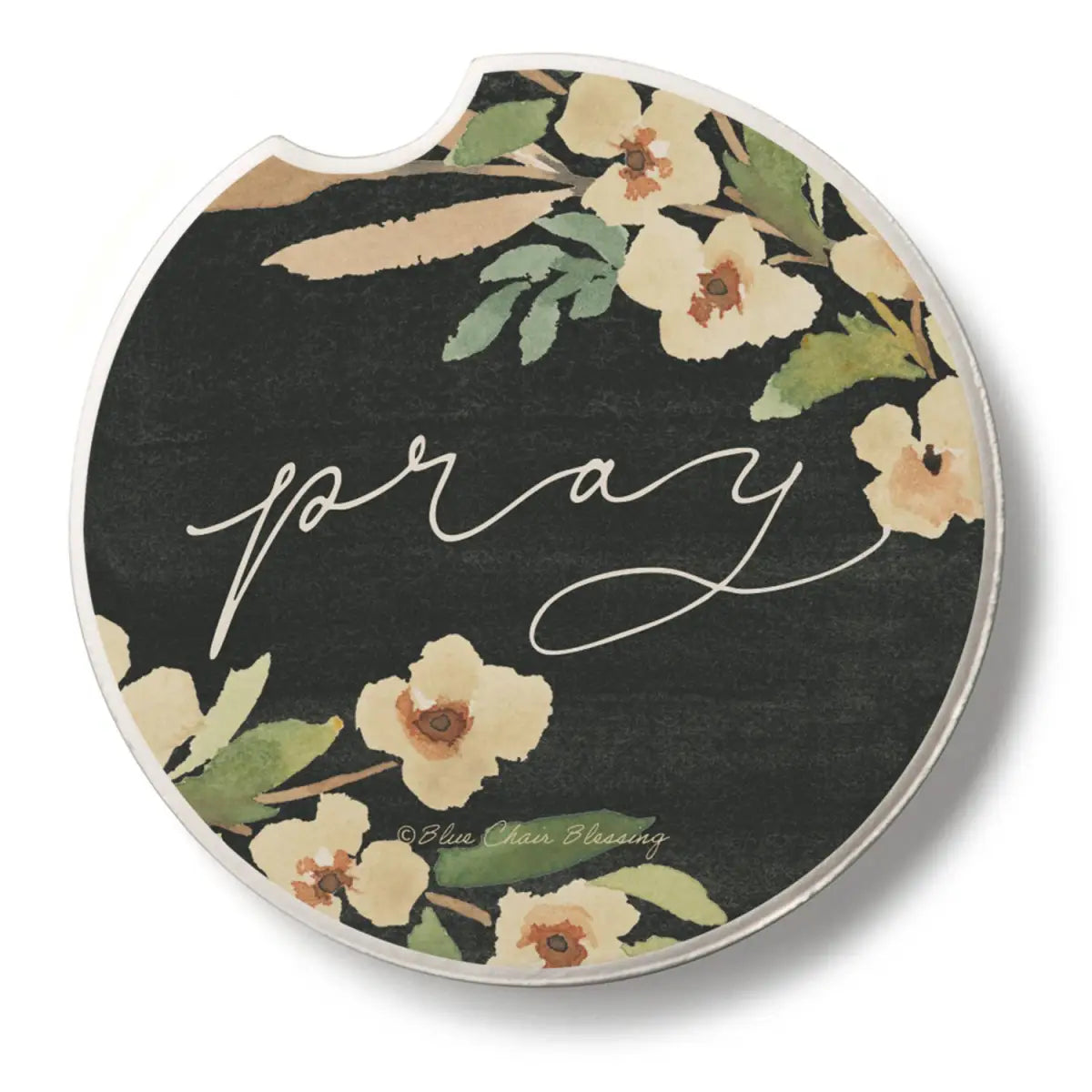 Stone Car Coaster - Pray - Thirstystone