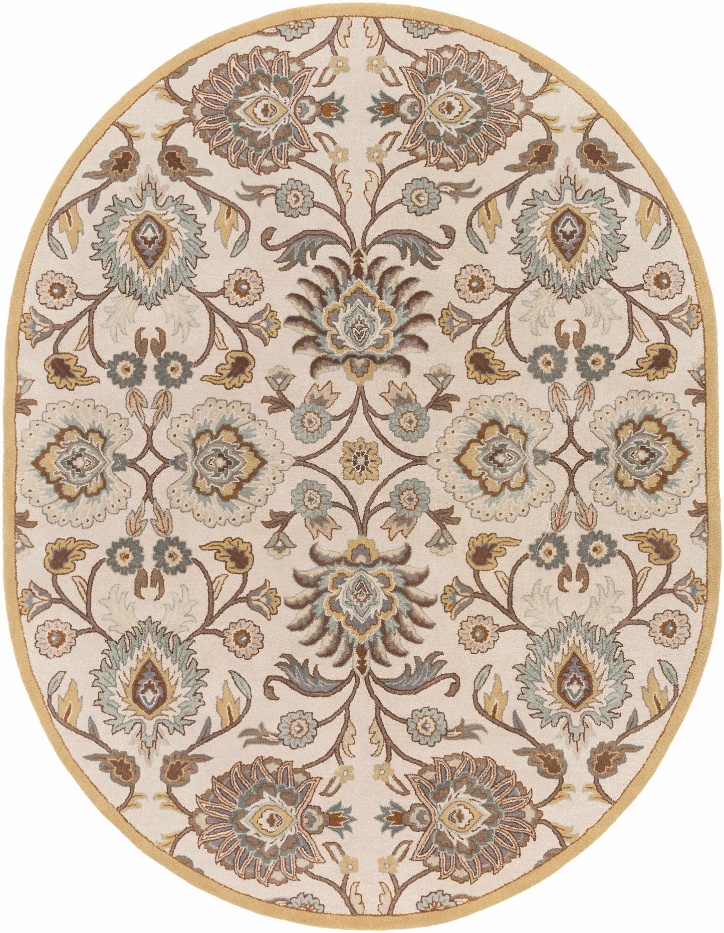 Conesus Hand Tufted Tan 1012 Wool Rug