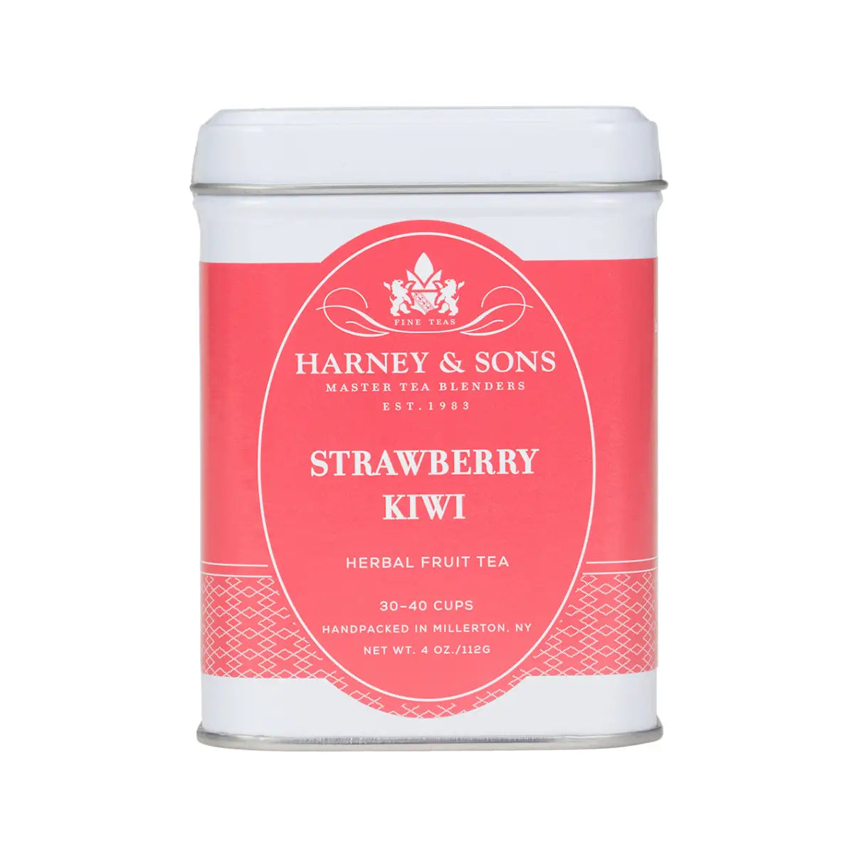 Strawberry Kiwi Fruit Tea - Hot or Iced - Loose / 4 oz. Tin - Harney & Sons Fine Teas