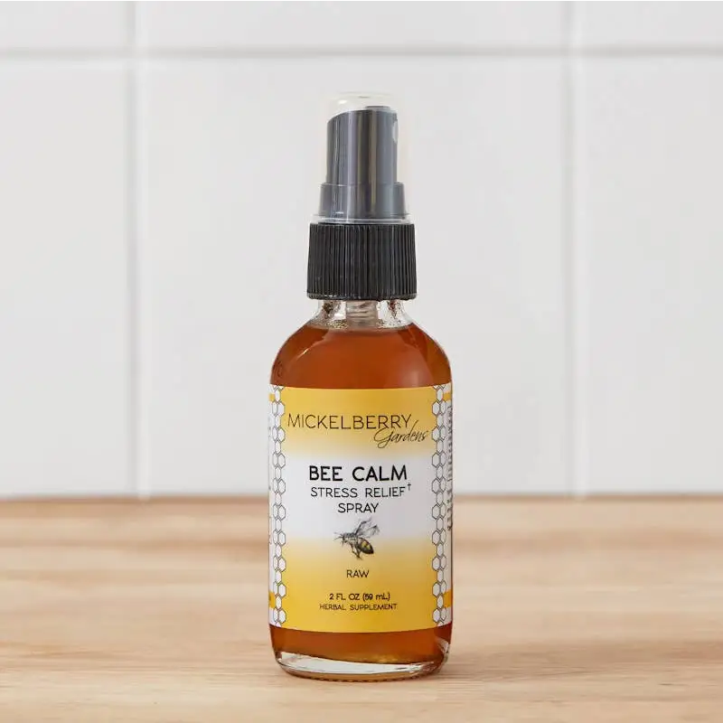 Herbal Honey Tonic Spray - Bee Calm - Stress Relief - Mickelberry Gardens