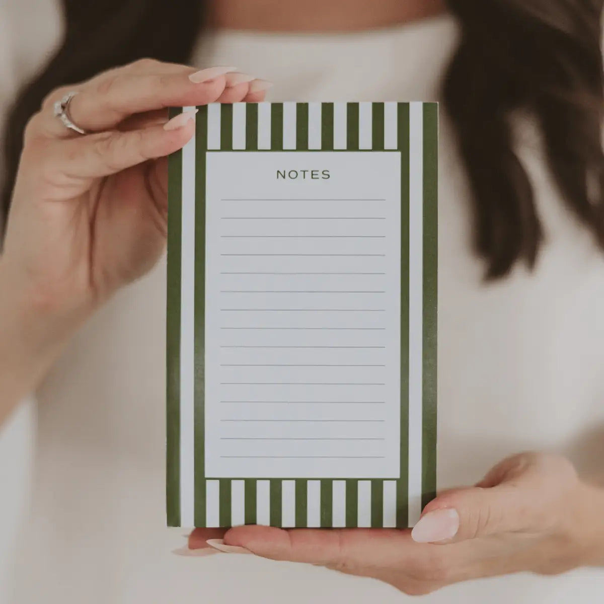 Striped Notepad - Sweet Water Decor