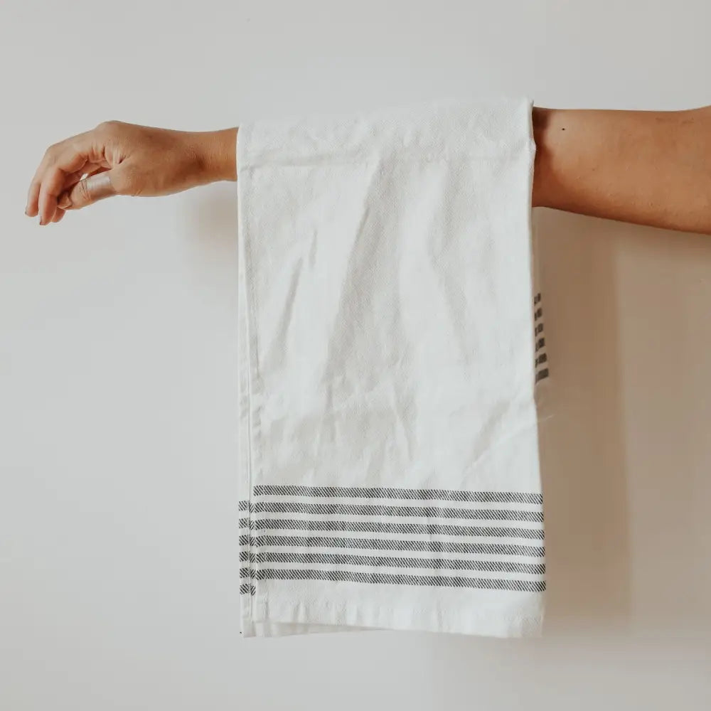 Striped Tea Towel - Six Stripes - Sweet Water Decor