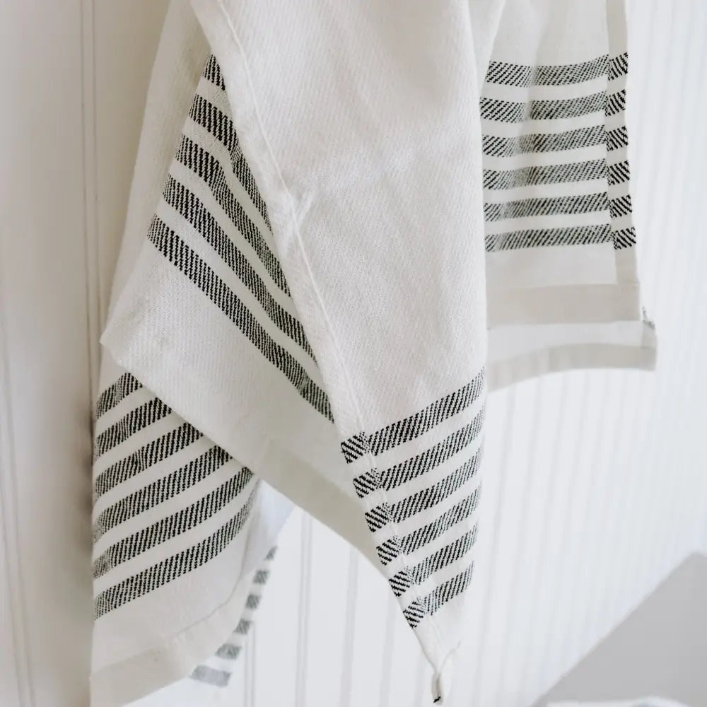 Striped Tea Towel - Six Stripes - Sweet Water Decor