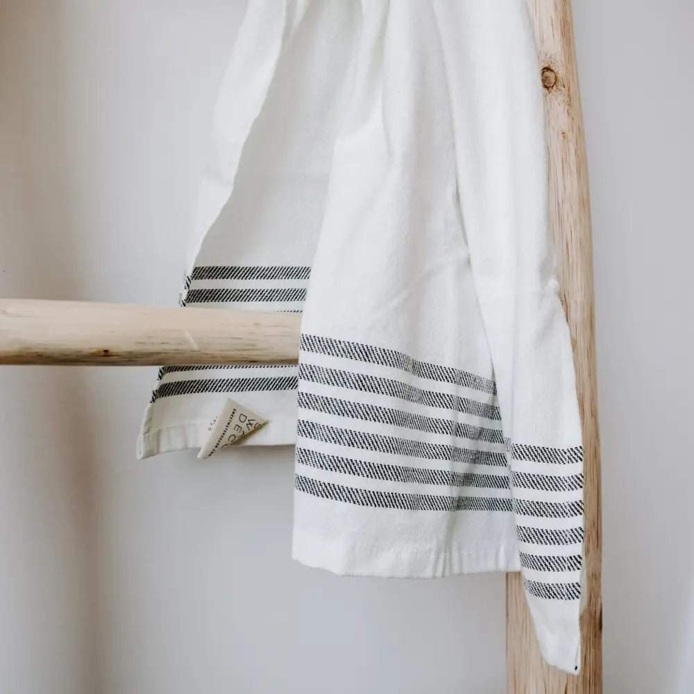 Striped Tea Towel - Six Stripes - Sweet Water Decor