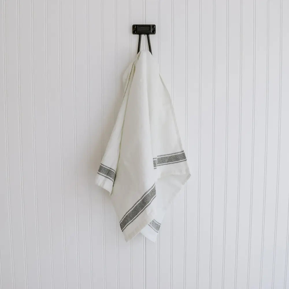 Striped Tea Towel - Three Stripes - Sweet Water Decor