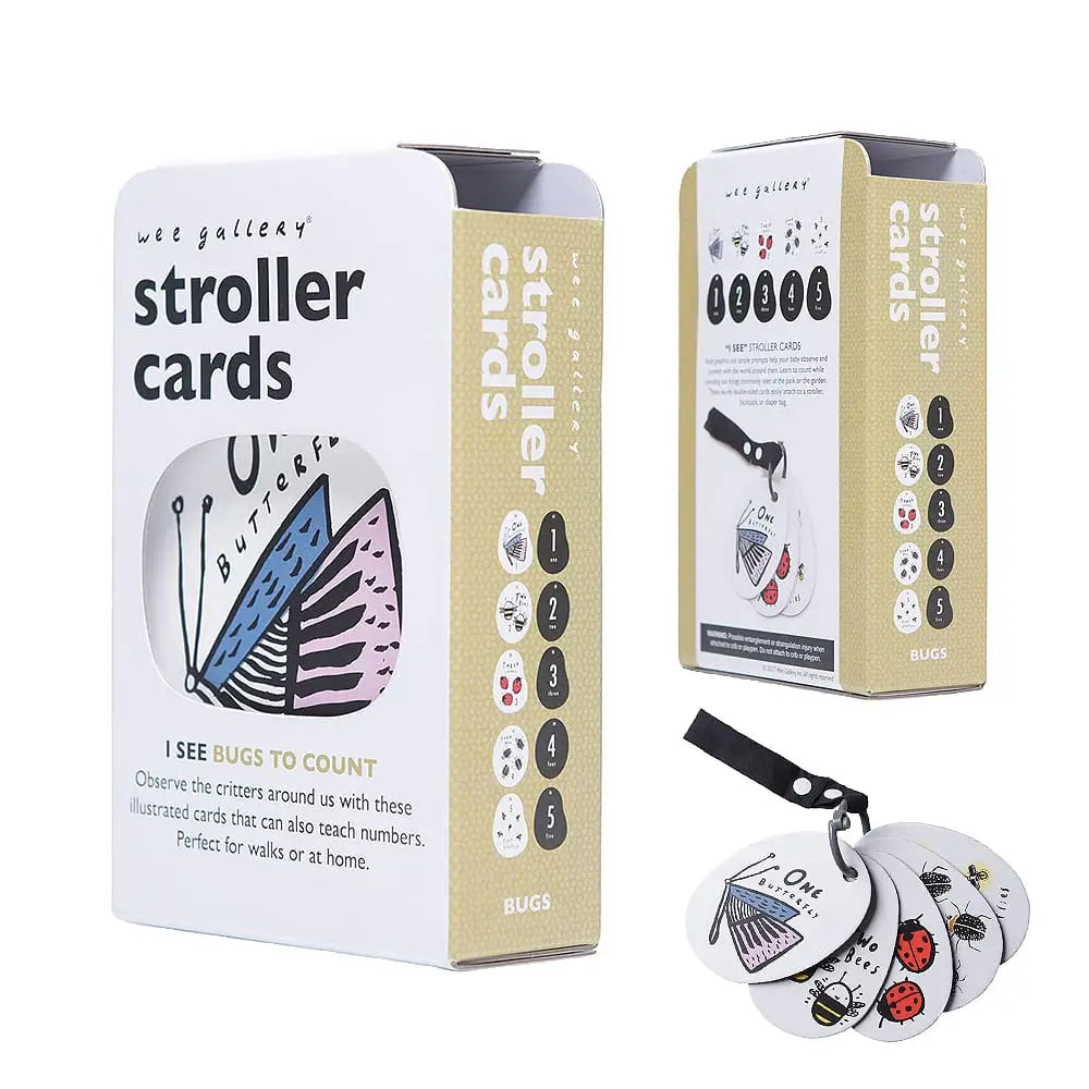 Stroller Cards - I See Bugs to Count - Wee Gallery