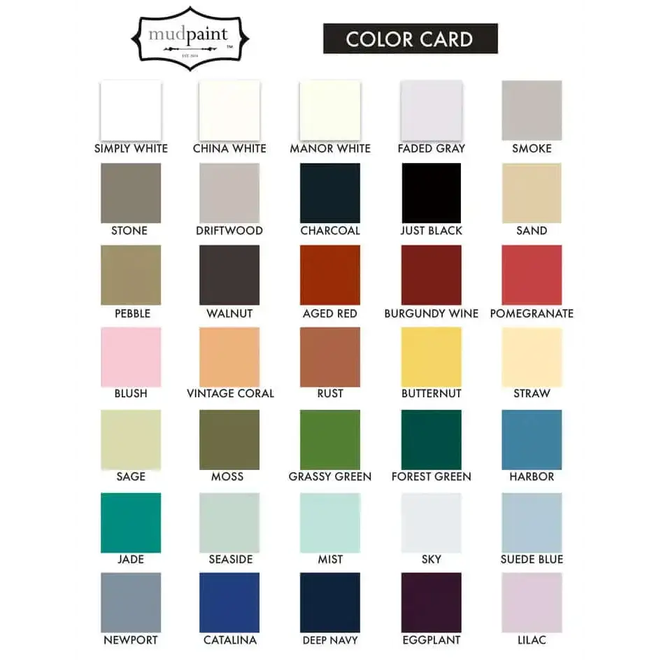 Suede Blue - MudPaint Clay Furniture Paint - MudPaint