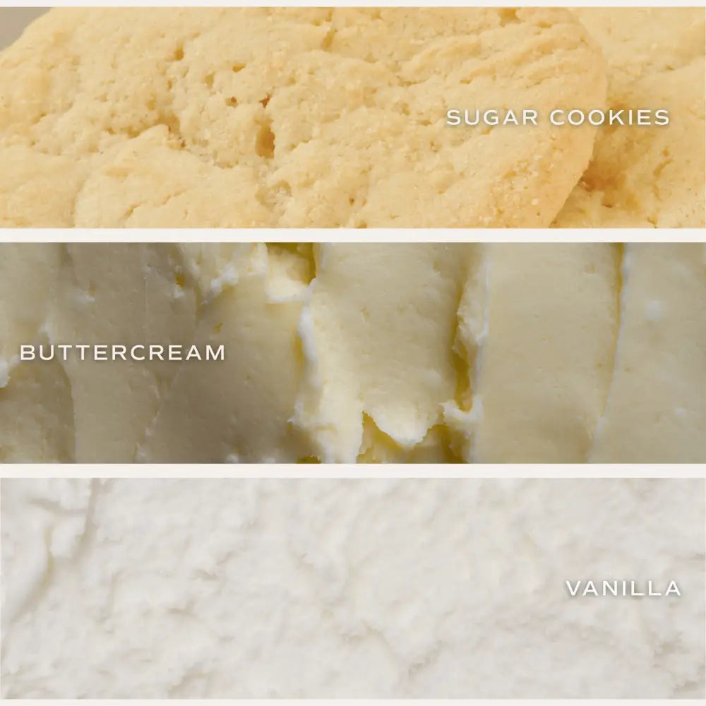 Sugar Cookies Soy Candle - White Jar - 11 oz - Sweet Water Decor