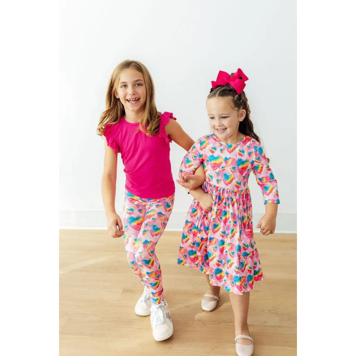Pocket Twirl Dress - Sugar & Spice 3/4 Sleeve - Mila & Rose ®