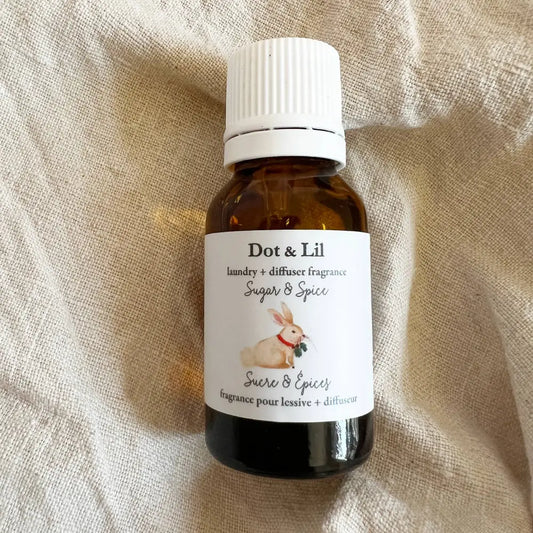 Sugar & Spice laundry + diffuser fragrance oil - Dot & Lil
