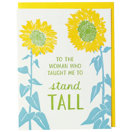 Mother’s Day card - Sunflower - Smudge Ink