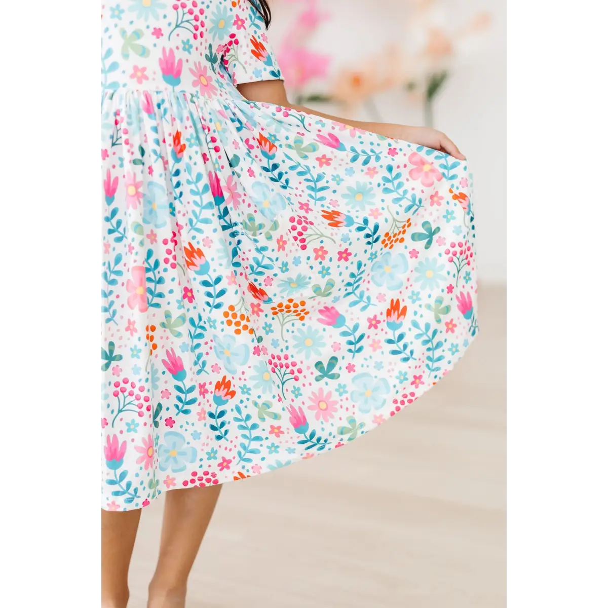 Pocket Twirl Dress - Sunlit Garden - Mila & Rose ®