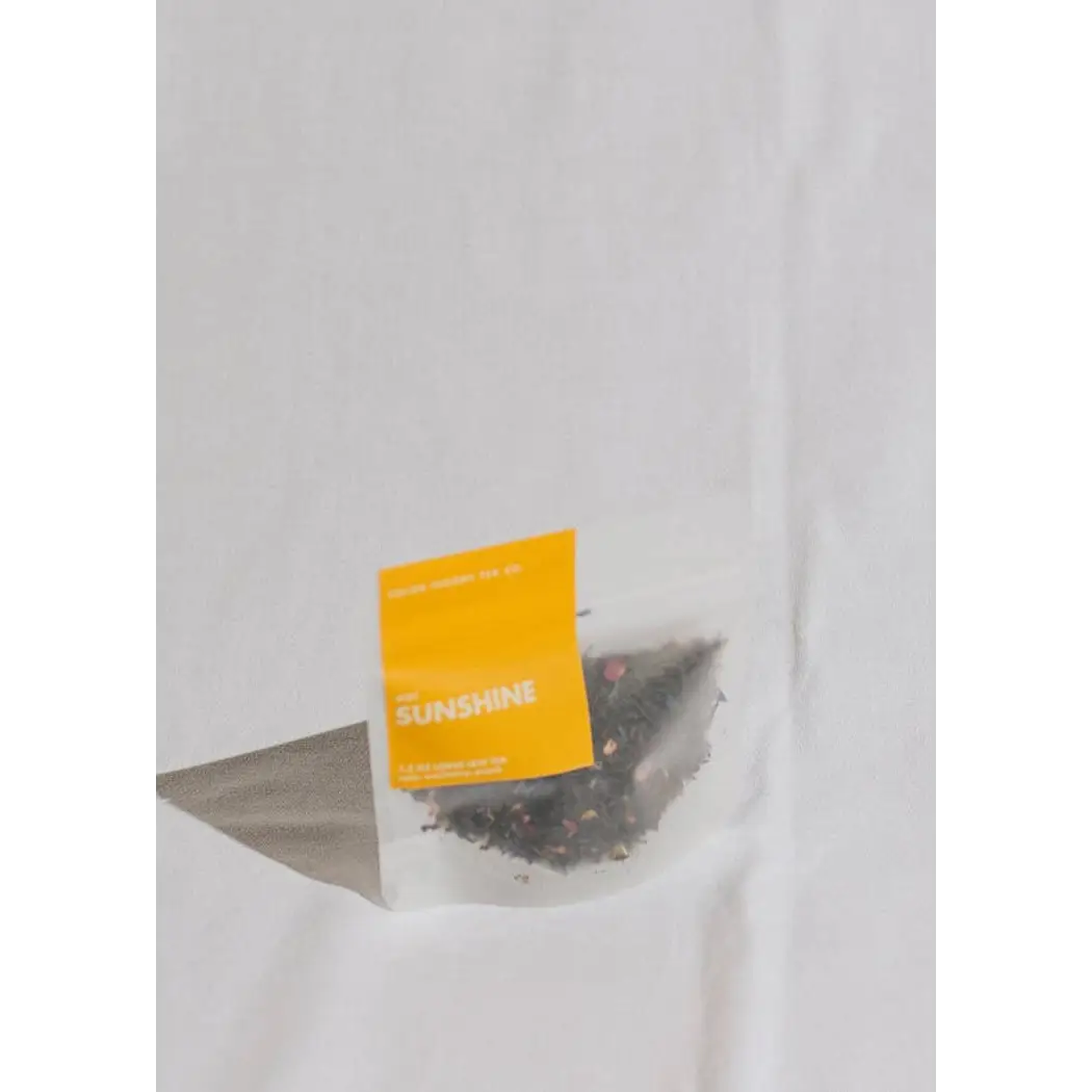 Loose Leaf Tea - Sunshine - Rose Cranberry Peach Orange - Color Theory Tea Co.