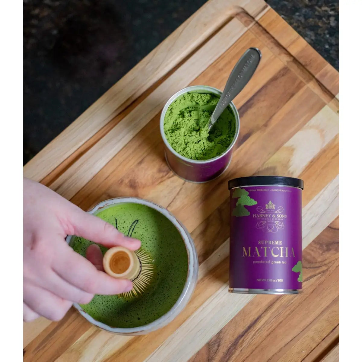 Supreme Matcha Tea - Loose / 80 g. Tin - Harney & Sons Fine Teas
