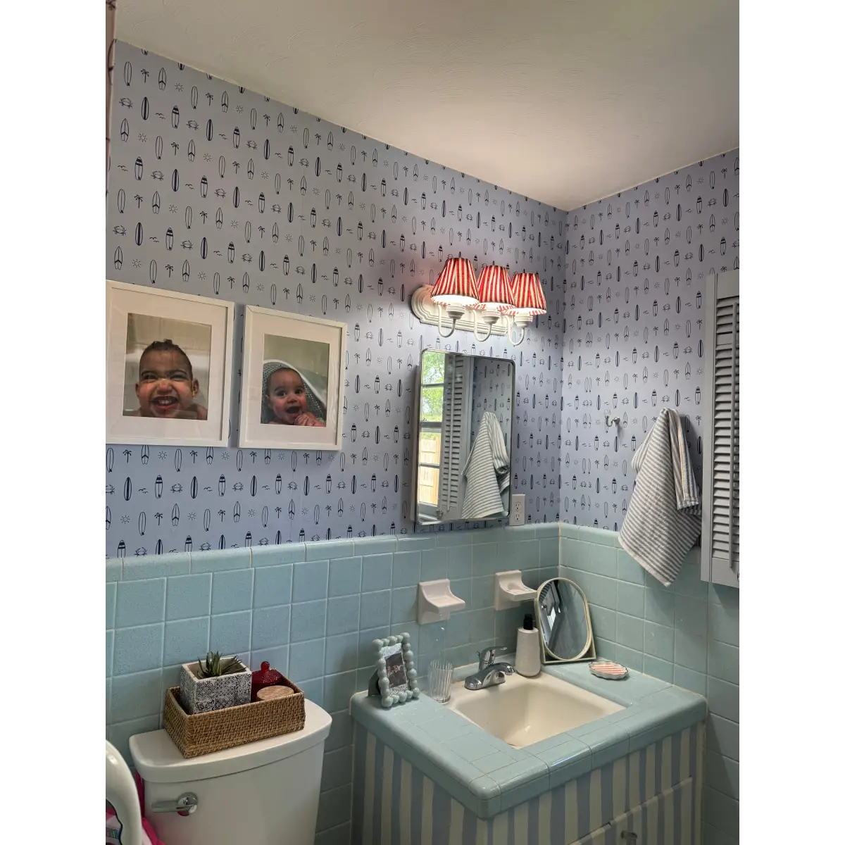 Surfs Up Wallpaper - Surfboards for Kids - by In My Jammers - Loomwell Home Goods