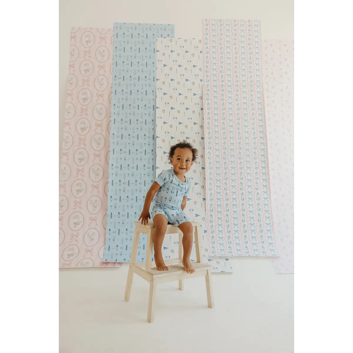 Surfs Up Wallpaper - Surfboards for Kids - by In My Jammers - Loomwell Home Goods