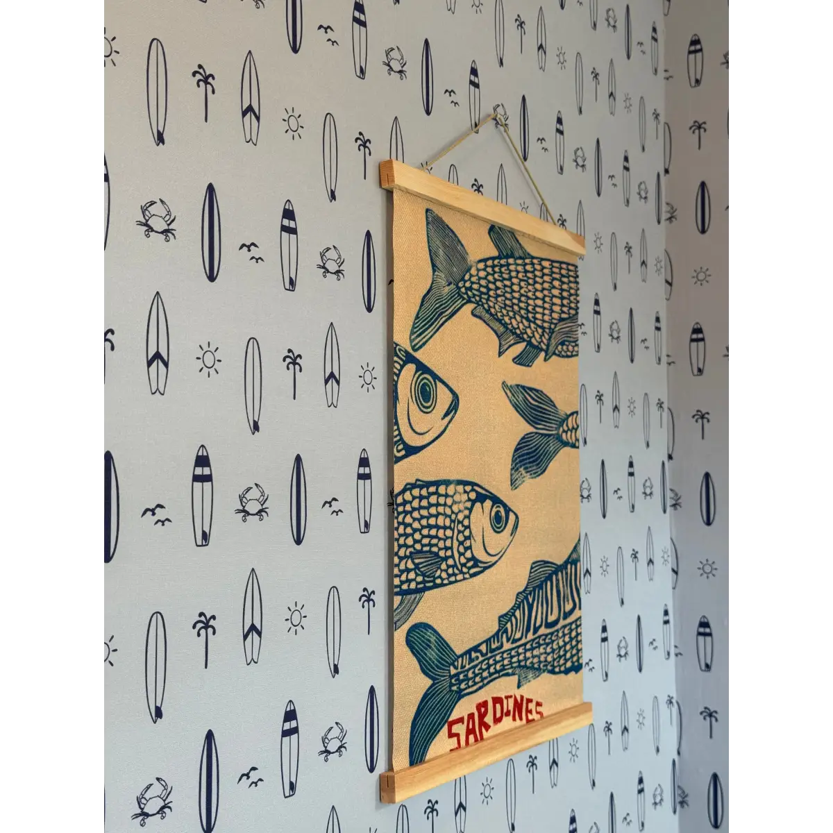 Surfs Up Wallpaper - Surfboards for Kids - by In My Jammers - Loomwell Home Goods