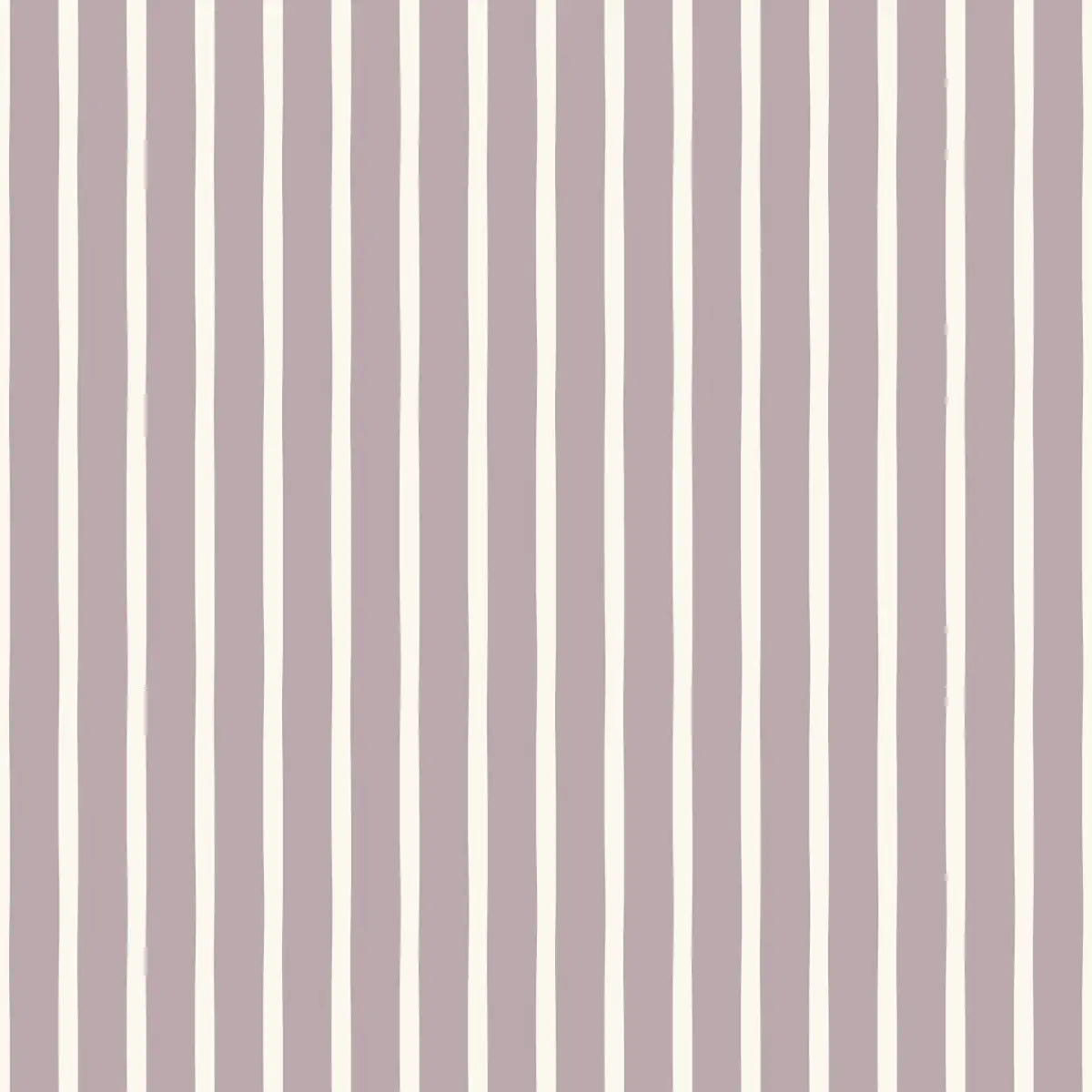 Sutherland Wallpaper - Pastel Stripes for Kids - by Linen and Paper Design - Sample 1 foot by 1 foot / Plum - Loomwell