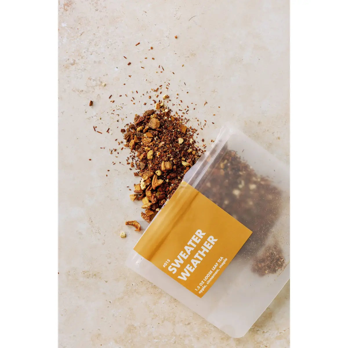 Loose Leaf Tea - Sweater Weather - Rooibos Apple Orange Cinnamon - Color Theory Tea Co.