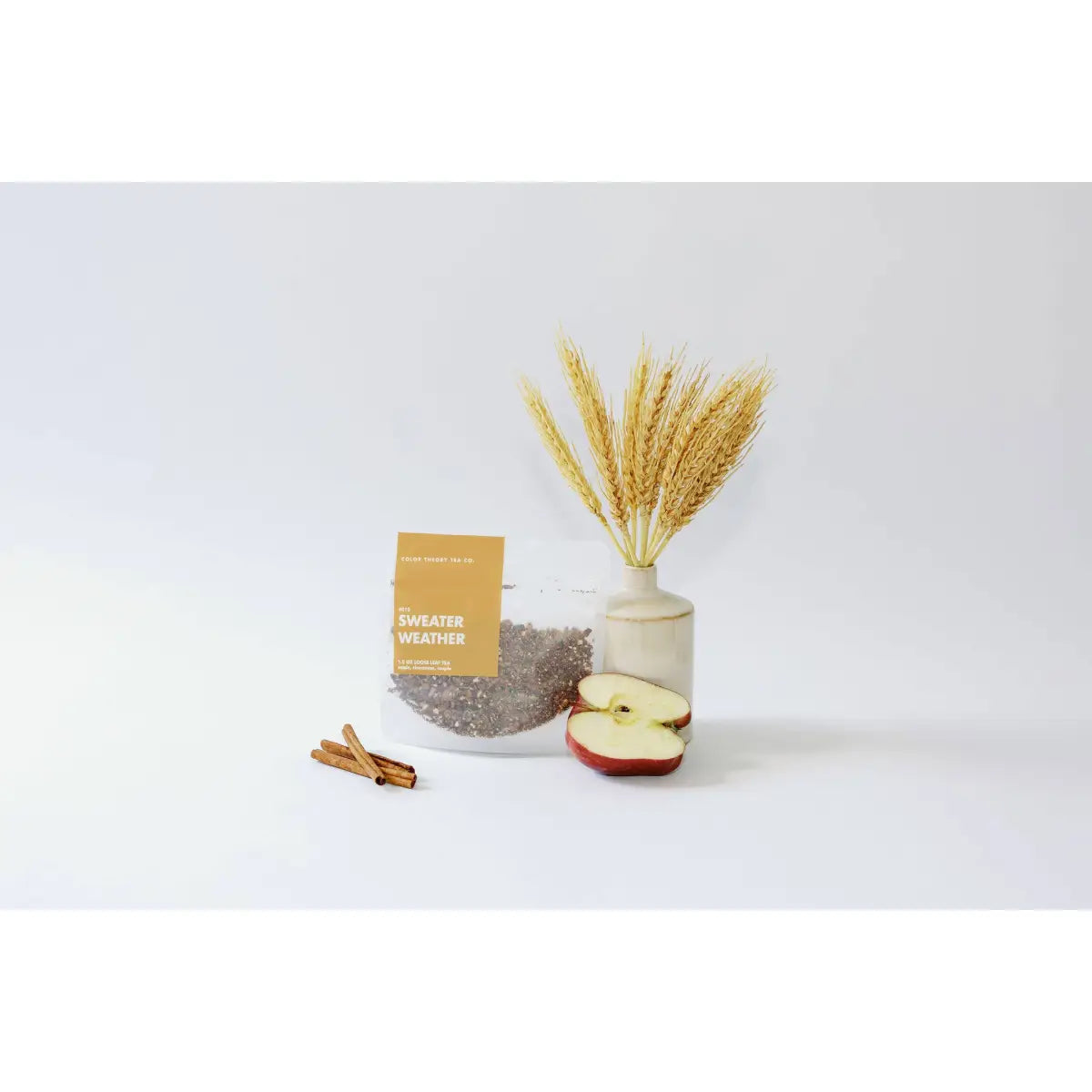 Loose Leaf Tea - Sweater Weather - Rooibos Apple Orange Cinnamon - Color Theory Tea Co.