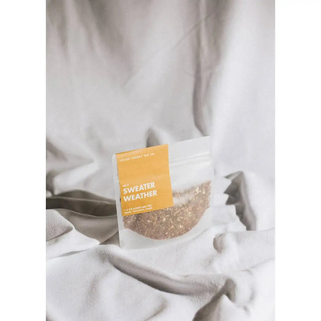 Loose Leaf Tea - Sweater Weather - Rooibos Apple Orange Cinnamon - Color Theory Tea Co.
