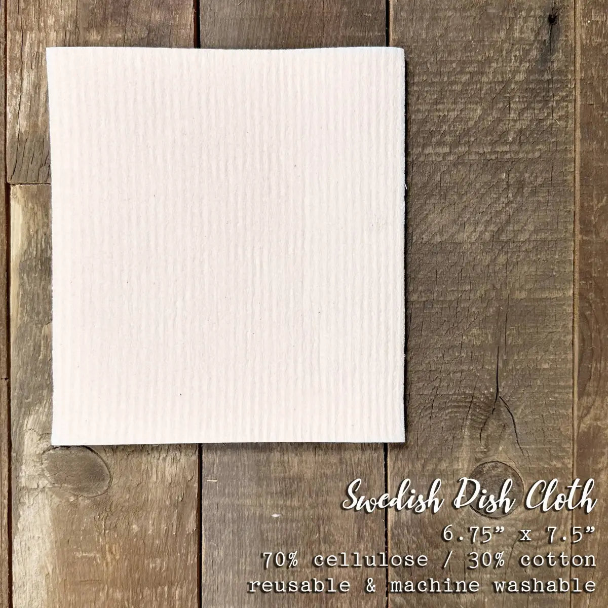 Swedish Dish Cloth - Alton Illinois - Indigo Tangerine