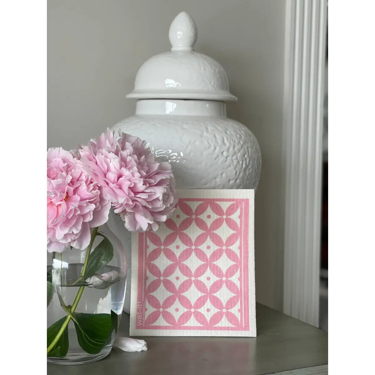 Swedish Dish Cloth - Classic Pink - Wet-it!