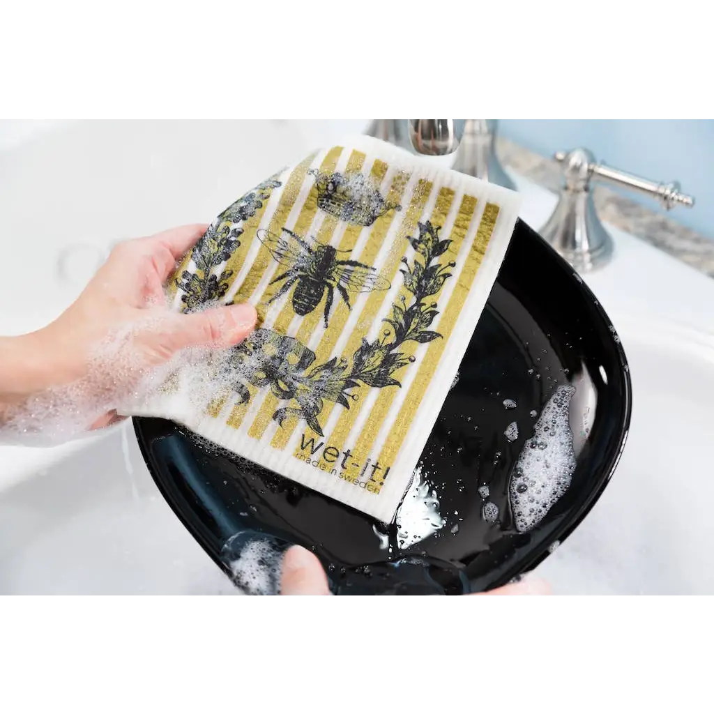 Swedish Dish Cloth - French Bee - Wet-it!
