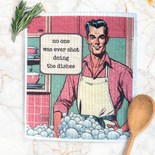 Swedish Dishcloth - Doing Dishes - Funny - Urban Smirk