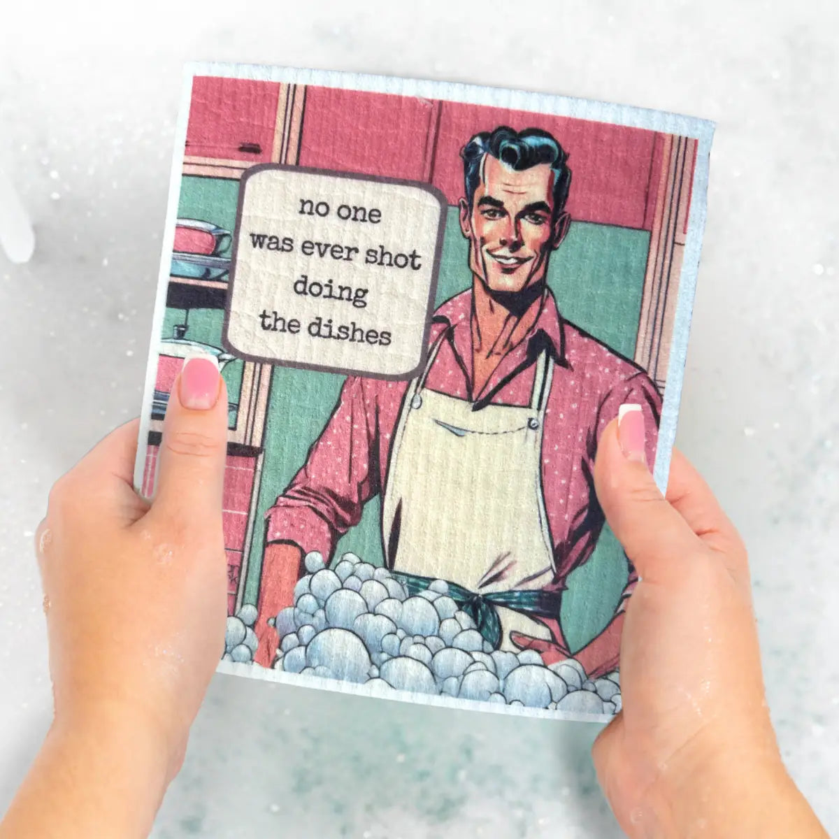 Swedish Dishcloth - Doing Dishes - Funny - Urban Smirk