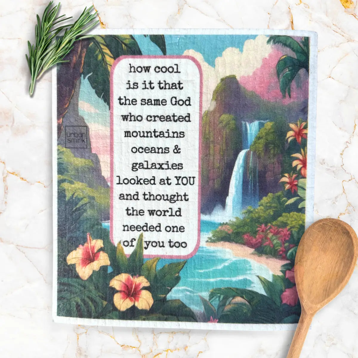 Swedish Dishcloth - Same God - Christian - Urban Smirk