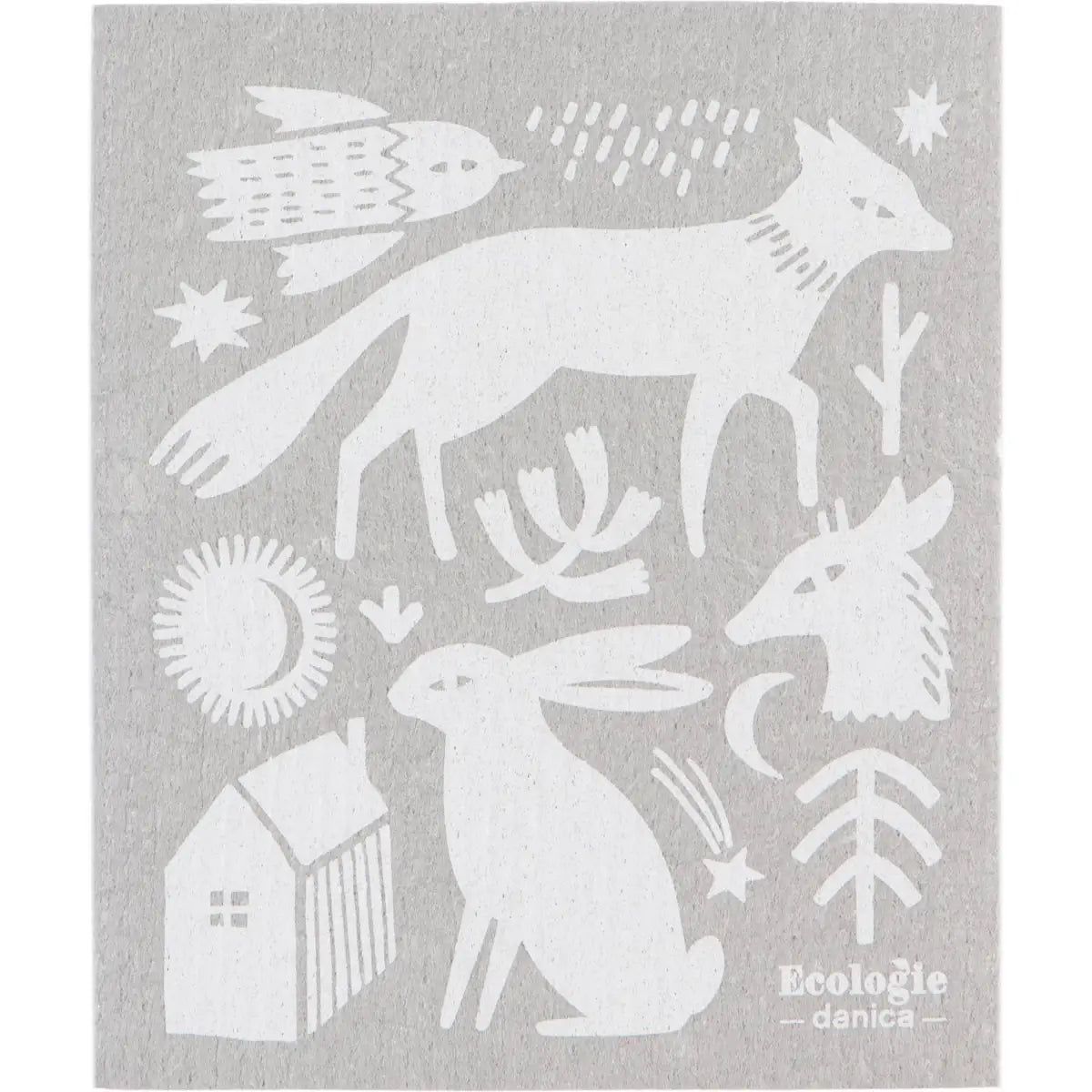 Swedish Dishcloth - Woodland Animals - Ecologie
