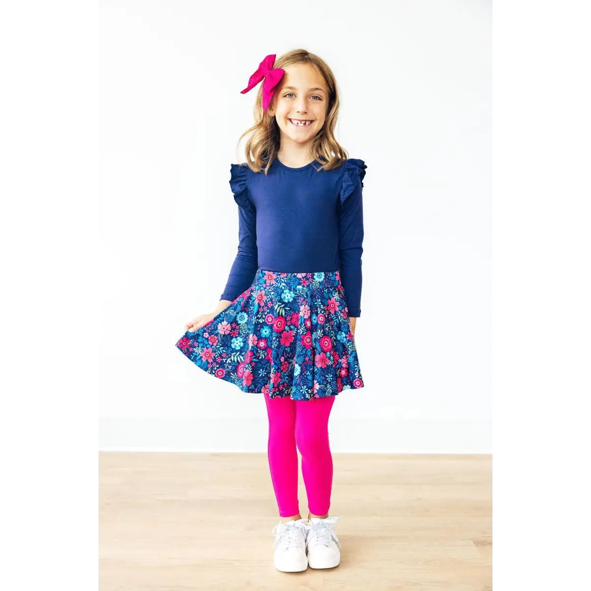 Sweet Gardenia Twirl Skirt and Leggings - Mila & Rose ®