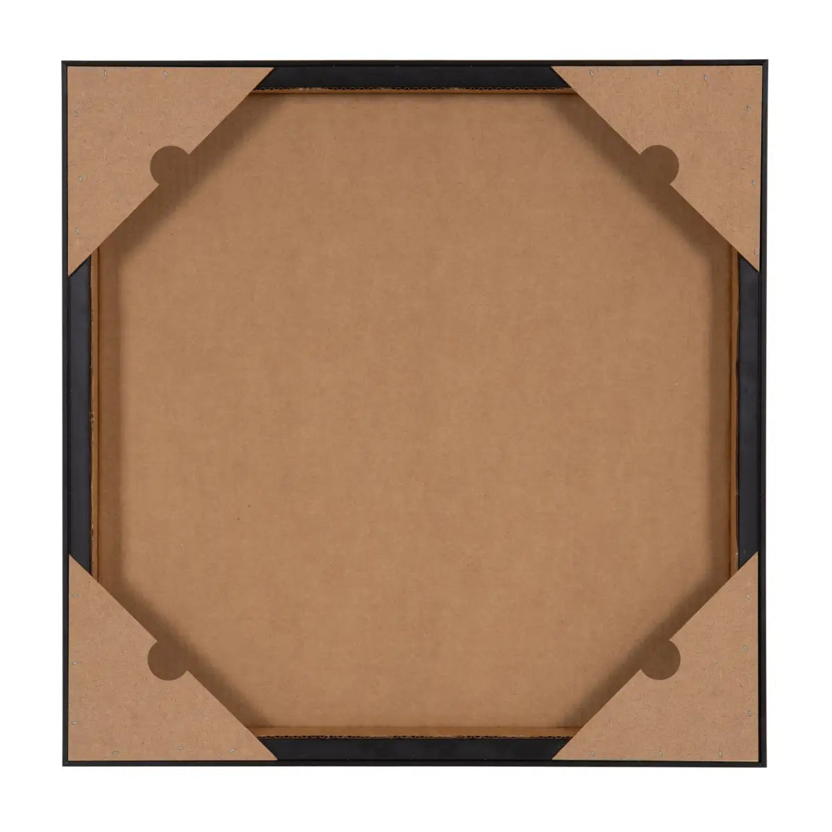 Tonal Abstract Black Gray Framed Canvas - Gold / 30x30 - kateandlaurel
