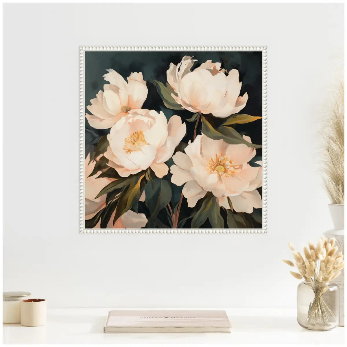 Framed Canvas Art - Floral Bouquets 2 - kateandlaurel