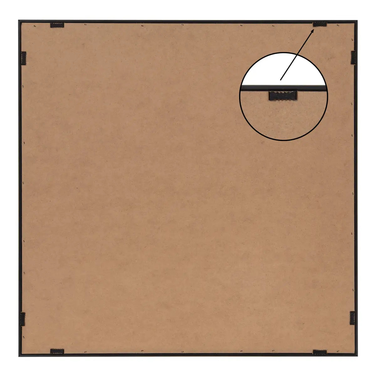Framed Canvas - Circles and Curves Retro Color - kateandlaurel